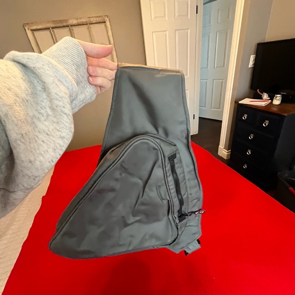 Men's Gray Sling Bag - Picture 2 of 4